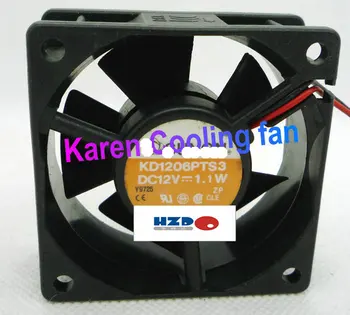 HZDO 6025 12V KD1206PTS3 ventilatorului de răcire YY6025H12B 60*60*25mm