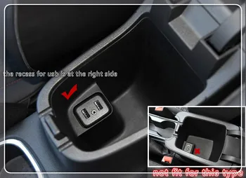Pentru Opel Astra K-2021 Interior Negru Consola Centrala Cotiera Cutie Depozitare Mănușă Tavă Organizator Accesorii Auto