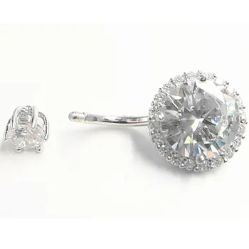 Argint 925 cristal buric piercing ombligo corp bijuterii piercing în buric de moda pentru femei sexy intimă bijuterii