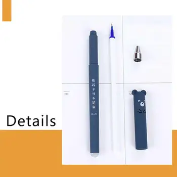 Stilou Drăguț Desen Animat Gel Ink Pen Pix Albastru Cerneală Student Pixuri De Culoare Aleatorii D20