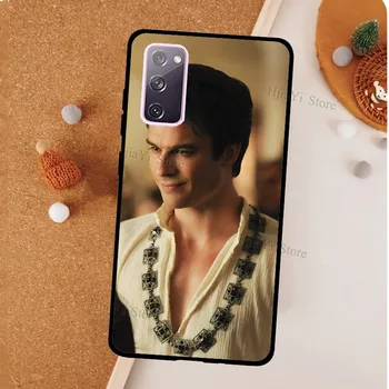 Ian Somerhalder Jurnalele Vampirilor Damon Caz Telefon Moale Pentru Samsung Nota 10, 20 S20 FE S21 Plus Ultra S8 S9 Plus S10 Nota 10 Lite