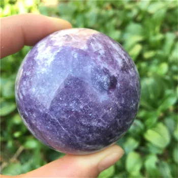 Naturale de cuarț violet Lepidolite sfera minge cristale pietre de vindecare pentru decor acasă