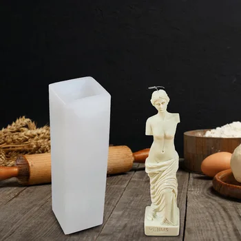 Silicon Lumanare Aromatherapy Mucegai Roman Coloana Diy Lumânare Mulaj Manual de a Face Provizii de Artizanat DIY Acasă Decorare