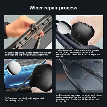 Universal Auto Wiper Instrument De Reparații Parbriz Cauciuc Benzi De Parbriz Lama De Restaurare, Reconditionare Reparatii Auto Accesorii