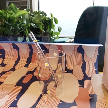 Capsuni Drăguț Nordic Cupa de Sticla Creative Transparent Cana de Apa Elefantes De Cristal Student Lapte de Sticlă Rezistentă la Căldură MM60BLB