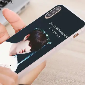 Cazul în care telefonul Pentru Huawei P40 P30 P20 Pro P10 P9 lite P Inteligente Z 2019 2020 Silicon Moale Capacul bts photocard