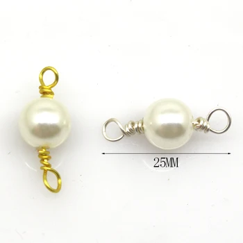 YWXINIX 10buc nou metal pearl bijuterii, accesorii, DECORATIUNI handmade pandantiv mic breloc lanț colier material decor