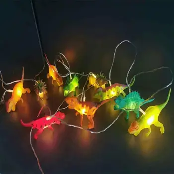 10 LED Dinozaur Șir de Lumină pentru Copii de Crăciun, Lumini de Basm Camera Copiilor Lumini de Copii Cadou