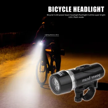 Biciclete Lumina Impermeabil 3pcs Bicicleta Avertizare Lanterna Clopot Tare Bicicleta din Plastic Far Ultralight Lanterna Stop Set