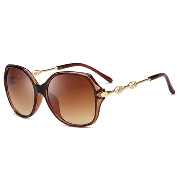 Abay Retro Oval Mare ochelari de Soare pentru Femei la Modă de Moda Elegant din Metal Ochelari de Soare Doamna de Brand Designer de Ochelari de Conducere UV400 Oculos