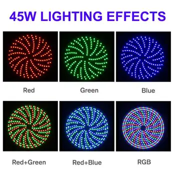 35W lumina Reflectoarelor cu LED Subacvatice Piscină Lumini RGB Culoare Schimbare AC12V IP68 Impermeabil Lampa cu Telecomanda