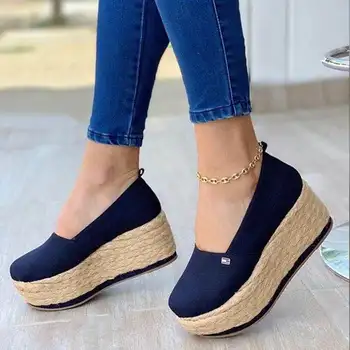 Vertvie Femei Pantofi Plat Vara Vulcanizat Pantofi Solide Fund Gros Sandale pentru Femei de Moda Papion Casual Pantofi pentru Femei