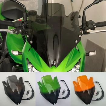 4 Culoare Motociclete Parbrize se Potrivesc Z750R Deflectoare de Vânt Pentru Kawasaki Z750 2007 2008 2009 2010 2011 2012 Parbriz Spoiler