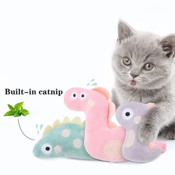 De Pluș Drăguț Model Animal Jucărie Pisica Catelul Catnip Interactive Jucarii Pentru Pisici Câini Animale De Companie Consumabile