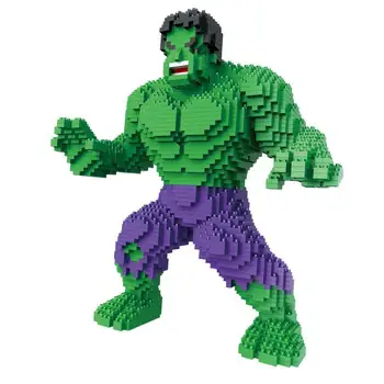 The Avengers Hulk Bloc Joc 2252pcs Super-Erou Asambla Cărămizi Omul Verde Anime Figurine Model de Papusa Jucării Pentru Copii