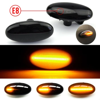Coafura moderna Laterale LED-uri Indicatoare de Semnal Repetitor Semnalizator Pentru Mazda 2 3 5 6 GG GY PARLAMENTARI BT-50 MPV Afumat Clar Lumini Dinamice