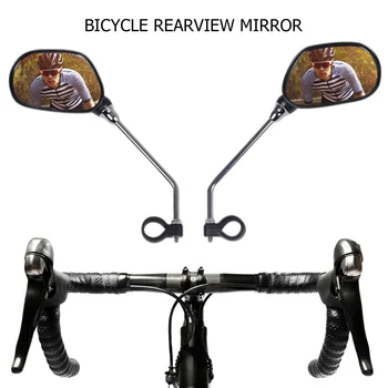 1 Pereche Rotativ Biciclete, Oglinzi Retrovizoare Biciclete MTB Ghidon Universal Ciclism Reglabil Convex Oglinda retrovizoare Accesorii