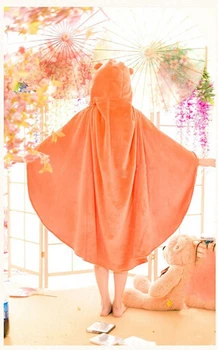 160cm*110cm Himouto Umaru-chan Mantie Anime Umaru chan Doma Umaru Cosplay Mantie Costum de Flanel Pelerine Pătură Hanorac Fata de Femei