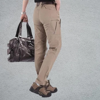 Bărbați Elastic Multi-Buzunar Tactice Pantaloni sex Masculin Urban Militare Scurt Uzura de Muncă Marfă Slim Fit 5XL