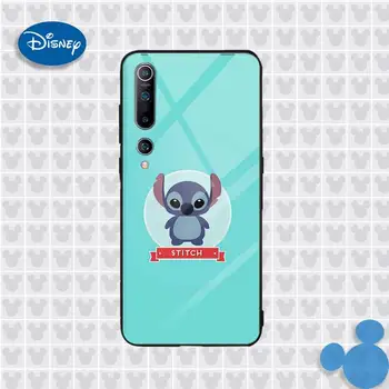 Disney Desene animate Drăguț Cusatura dragoste Caz de Telefon Pentru Xiaomi mi 6 8 8Lite Pentru Redmi 6 7 Notă MIX2 PRO 5 sticlă Călită
