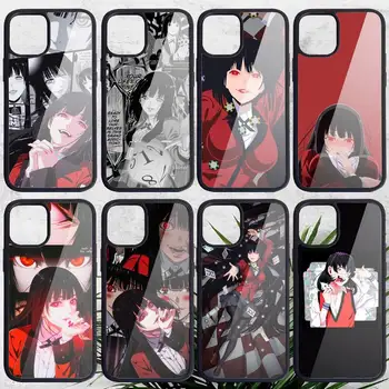 Nebun de Entuziasm Manga Kakegurui anime Cazul în care Telefonul PC pentru iPhone 11 12 pro XS MAX 8 7 6 6S Plus X 5S SE 2020 XR funda