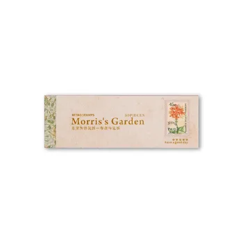 60 buc/set Morris Grădină Timbru Autocolante Decorative Scrapbooking diy Stick Eticheta Jurnal de Papetărie Album Jurnalul de flori Autocolant