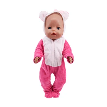 43 cm Copilului Nou-Născuți Haine De 18 Inch American Păpușă Jucărie pentru Fete de 17 Inch Copilul Renăscut Haine Papusa Accesorii Generația Noastră