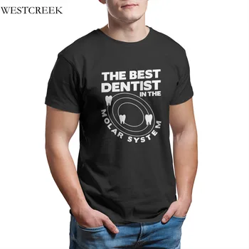 Cel Mai Bun Dentist În Molar Sistem De Cadou Cool T-Shirt Din Bumbac Cupluri De Potrivire Maneca Scurta Barbati Haine 20769