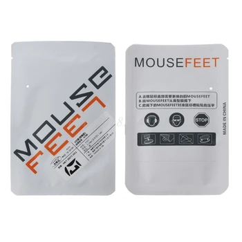 1 Set de 0,6 mm Curba Marginea Picioare Mouse-ul Mouse-Patine pentru Logitech G700 G700S Mouse-ul