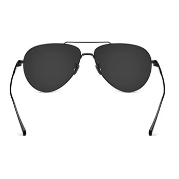 Aliaj de aluminiu Bărbați ochelari de Soare Polarizat Argintiu/Negru Cadru UV400 Ochelarii de Condus