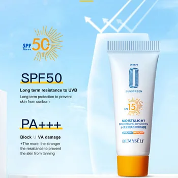 Protecție solară de Albire Crema de Soare SPF 15 Cremă Facială Pielea Corpului Crema de Protectie Anti-Imbatranire Ulei-control crema de Fata Anti-UV