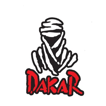 Design creativ Dakar Graffiti Autocolante Auto Comic Decal Amuzant Ocluzie Zero Vinil Material pentru JDM SUV RV Decor