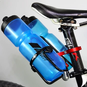 MZYRH Biciclete Duble Cușcă de Sticlă de Apă Titularul Adaptor de Montare Reglabil Compatibil Biciclete Seat Mesaj Înapoi Suport Sticla de Apa Cușcă R