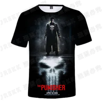 2021 Noi de Vara Punisher 3D tricou Barbati Femei Copii Moda Streetwear Boy Fata de Copii Maneca Scurta Print T-shirt, Blaturi Rece Tee