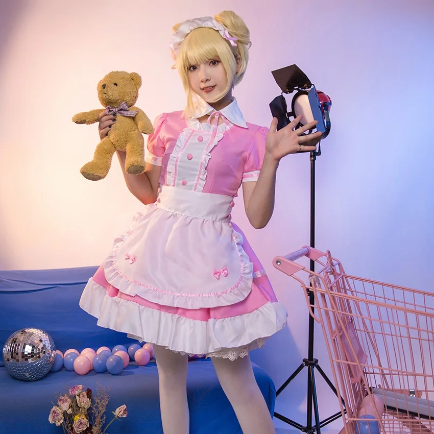 Femei Lolita Rochie Costum Servitoare Japoneză Anime Cosplay Costum Unisex Rochie Lunga Rochie Sort