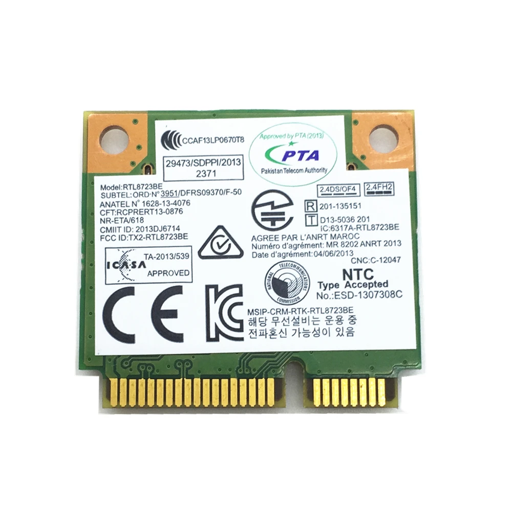 Pentru Realtek RTL8723BE 300M 802.11 b/g/n Suport Bluetooth 4.0 04W3813 MINI PCI Express placa de Retea pentru E540 S440 S540