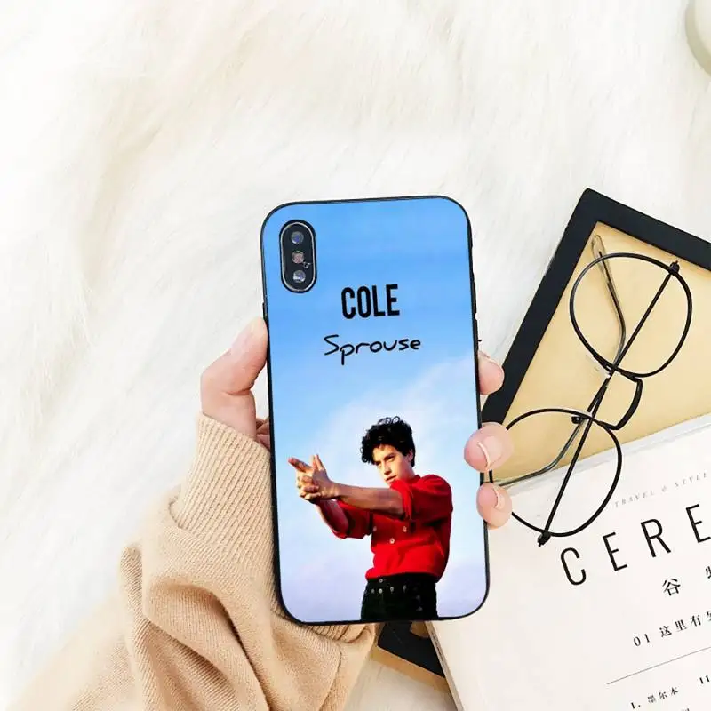 Cole sprouse Telefon Caz Pentru iPhone 11 8 7 6 6S Plus X XS MAX 5 5S se 2020 11 12pro max iphone xr caz